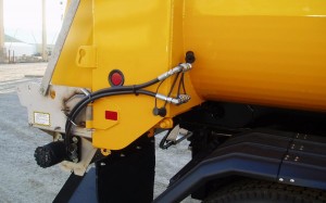 Hydraulic Connections to Spreader by . 